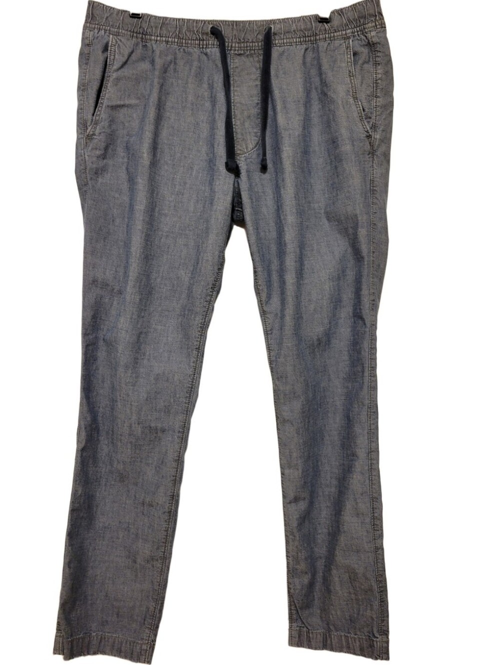 Hollister Men's Chino + Jogger Chambray Pull On Pants Size XL